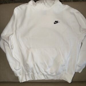 Nike Men's Classic White Hoodie